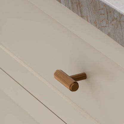MEIR Oppen Brushed Nickel T-Pull Cabinet Handle - Various Colour Finishes
