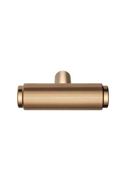 MEIR Oppen T-Pull Cabinet Handle (Linear Knurled) - Various Colour Finishes