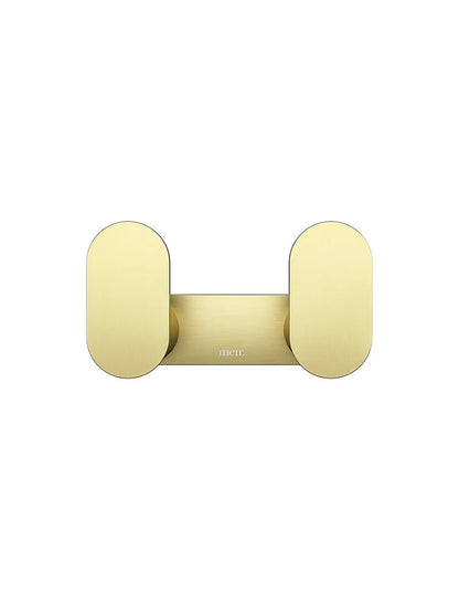 MEIR Curvae Double Robe Hook - Various Colour Finishes