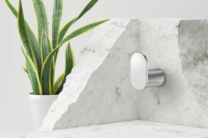 MEIR Curvae Single Robe Hook - Various Colour Finishes