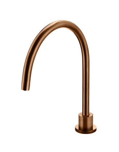 Meir Round High-Rise Swivel Hob Spout - Various Colour Finishes