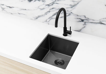 Meir Lavello Sink Strainer and Waste Plug Basket with Stopper - 3 Colour Finishes