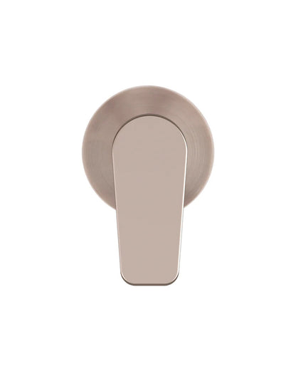 Meir Paddle Handle Round Wall Mixer - Finish Trim Kit - Various Colour Finishes