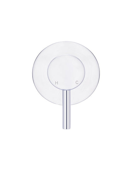 Meir Round Wall Mixer Short Pin-Lever - Finish Trim Kit - Various Colours Finishes