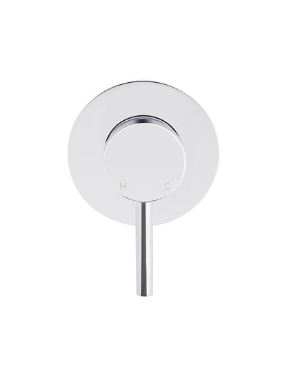 Meir Round Wall Mixer Short Pin-Lever - Finish Trim Kit - Various Colours Finishes