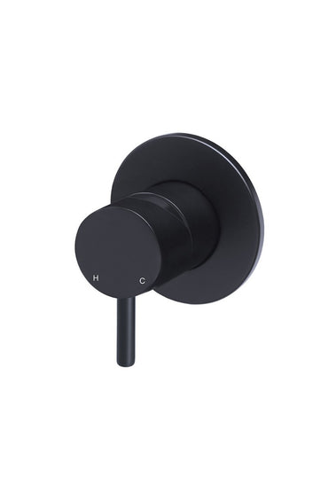Meir Round Wall Mixer Short Pin-Lever - Finish Trim Kit - Various Colours Finishes