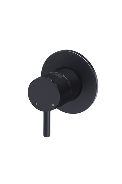 Meir Round Wall Mixer Short Pin-Lever - Finish Trim Kit - Various Colours Finishes