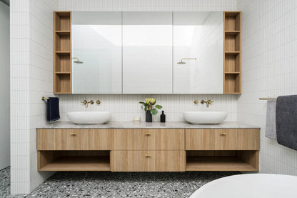 Meir Round Quarter Turn Wall Top Assemblies - Various Colour Finishes
