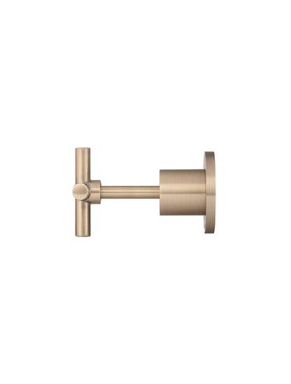 Meir Round Cross Handle Jumper Valve Wall Top Assemblies - Various Colour Finishes