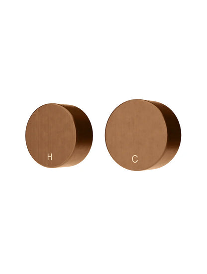 Meir Circular Wall Taps - Various Colour Finishes