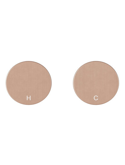 Meir Circular Wall Taps - Various Colour Finishes