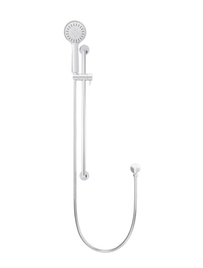 Meir Round 3-Function Hand Shower on Rail Column - Various Colour Finishes