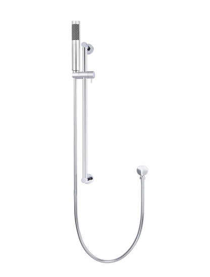 Meir Round Hand Shower on Rail Column - Various Colour Finishes