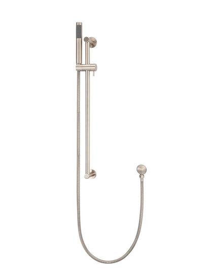 Meir Round Hand Shower on Rail Column - Various Colour Finishes