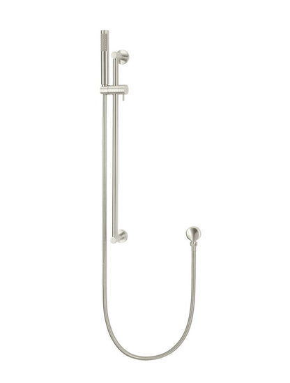 Meir Round Hand Shower on Rail Column - Various Colour Finishes