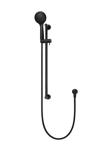Meir Round 3-Function Hand Shower on Rail Column - Various Colour Finishes