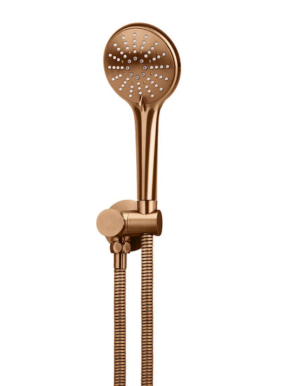 Meir Round 3-Function Hand Shower on Swivel Bracket - Various Colour Finishes