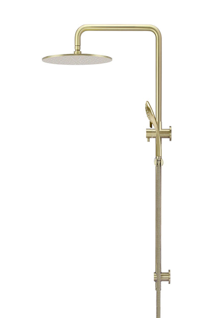Meir Round Combination Shower Rail 300mm Rose + Three-Function Hand Shower - Various Colour Finishes