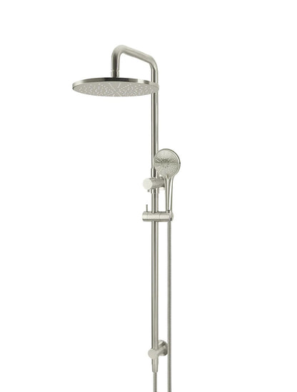 Meir Round Combination Shower Rail 300mm Rose + Three-Function Hand Shower - Various Colour Finishes