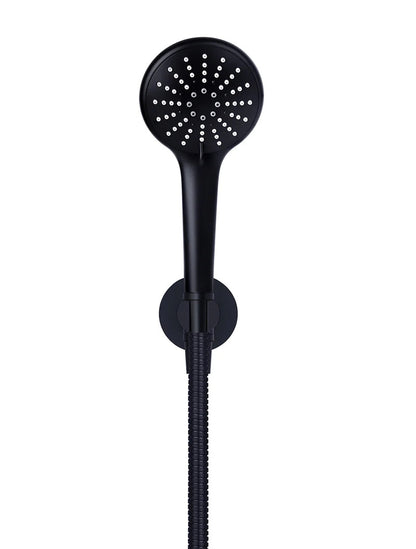 Meir Round 3-Function Hand Shower on Fixed Bracket - Various Colour Finishes