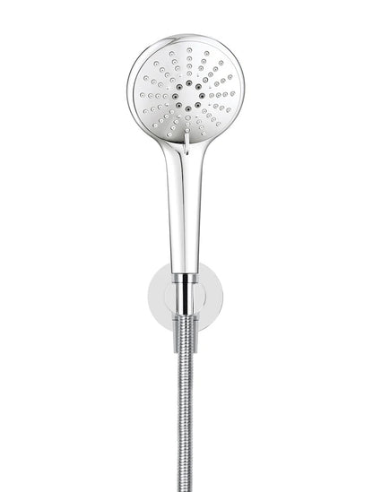 Meir Round 3-Function Hand Shower on Fixed Bracket - Various Colour Finishes