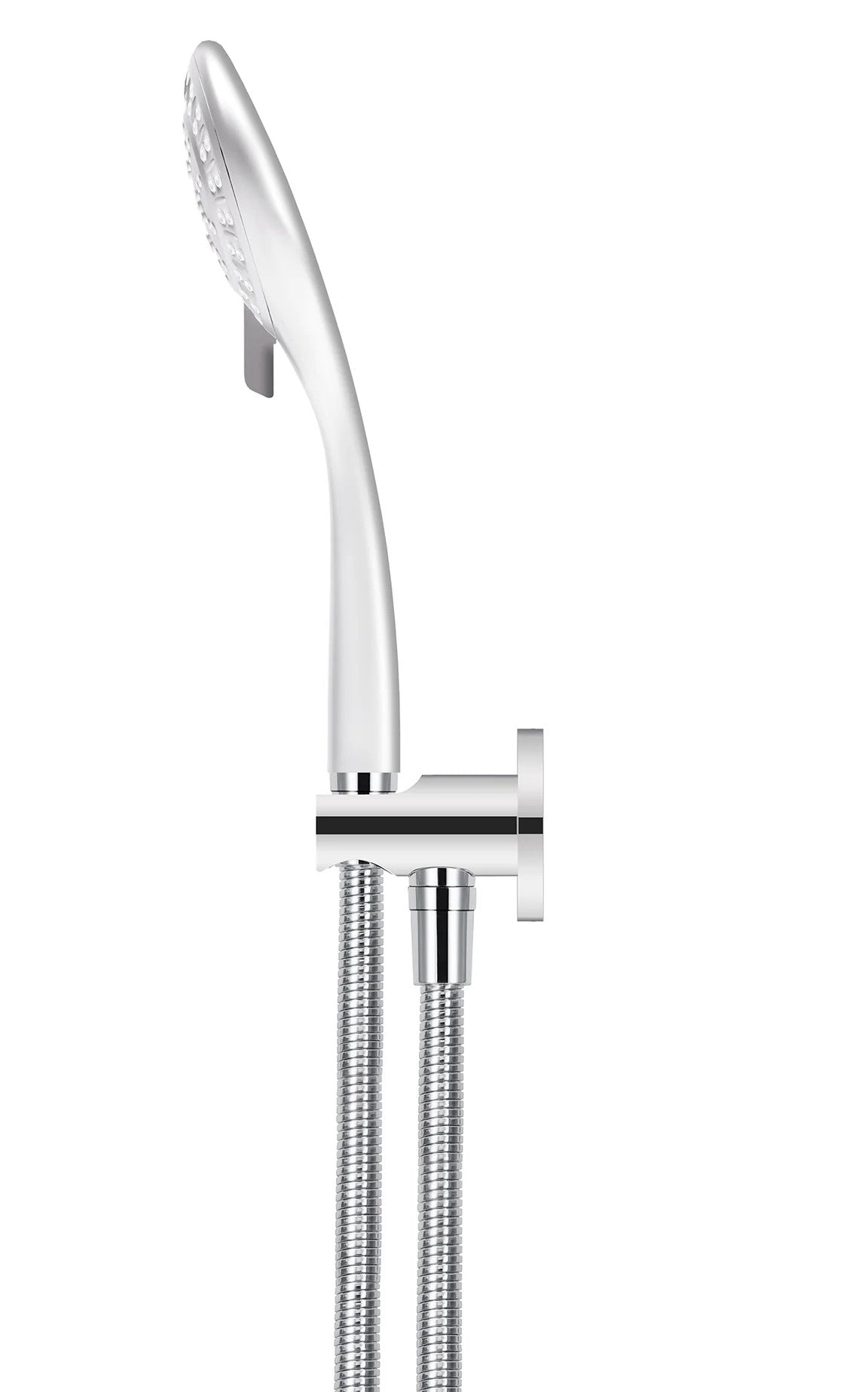 Meir Round 3-Function Hand Shower on Fixed Bracket - Various Colour Finishes