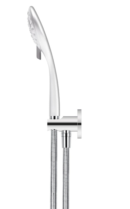 Meir Round 3-Function Hand Shower on Fixed Bracket - Various Colour Finishes