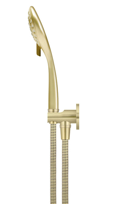 Meir Round 3-Function Hand Shower on Fixed Bracket - Various Colour Finishes
