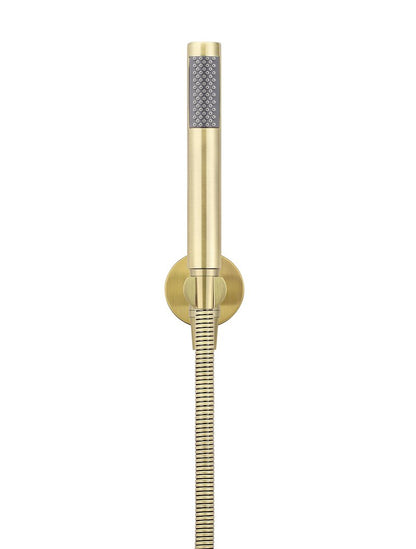 Meir Round Hand Shower on Fixed Bracket - Various Colour Finishes
