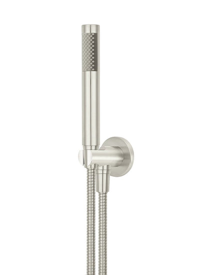Meir Round Hand Shower on Fixed Bracket - Various Colour Finishes