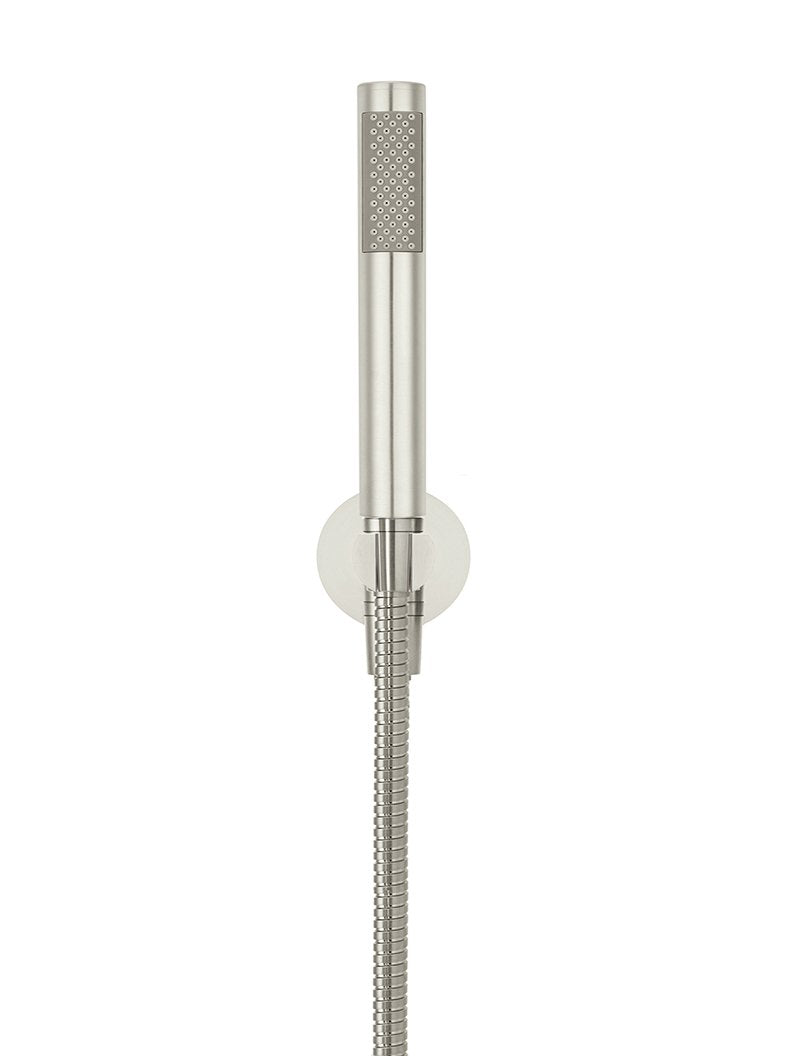 Meir Round Hand Shower on Fixed Bracket - Various Colour Finishes