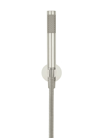 Meir Round Hand Shower on Fixed Bracket - Various Colour Finishes