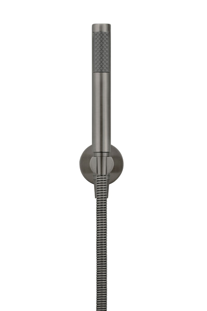 Meir Round Hand Shower on Fixed Bracket - Various Colour Finishes