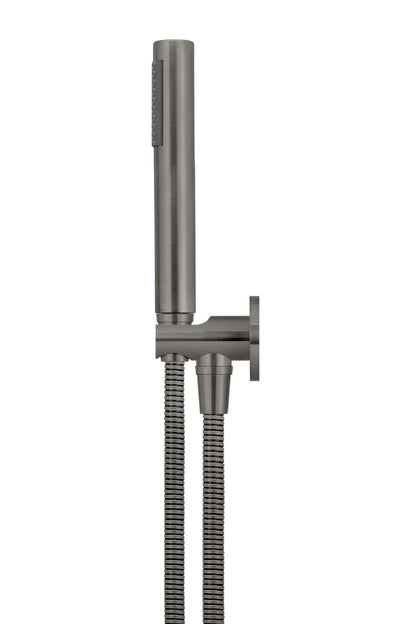 Meir Round Hand Shower on Fixed Bracket - Various Colour Finishes