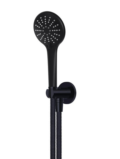 Meir Round 3-Function Hand Shower on Fixed Bracket - Various Colour Finishes