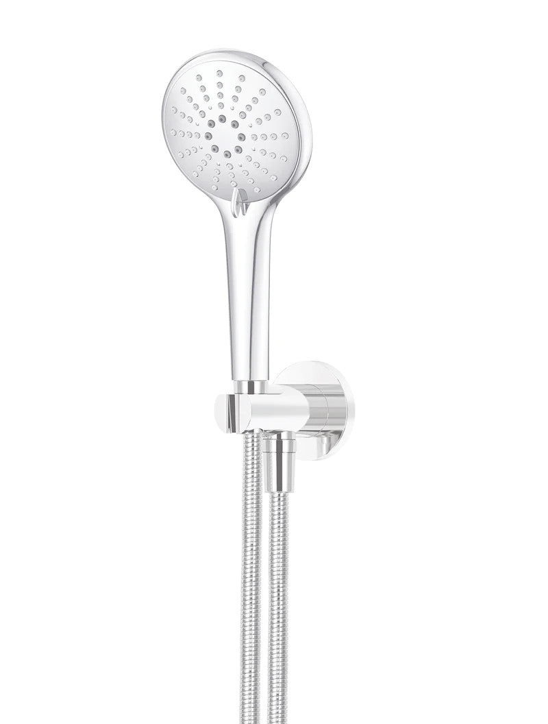 Meir Round 3-Function Hand Shower on Fixed Bracket - Various Colour Finishes