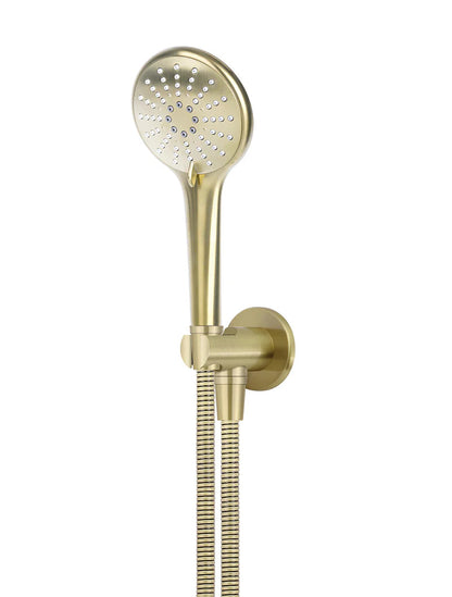 Meir Round 3-Function Hand Shower on Fixed Bracket - Various Colour Finishes