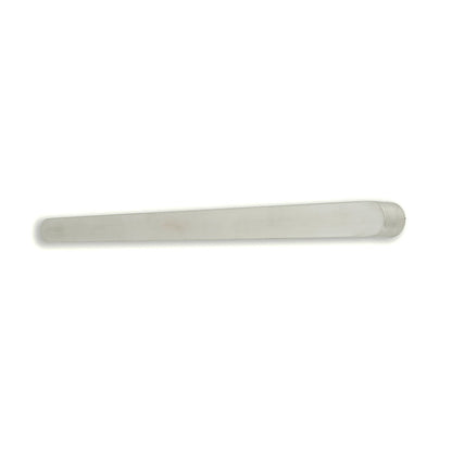 Radiant Single FLAT FACED ROUNDED END Bar NON-HEATED Towel Rails (NH-ASPEN) - Various Widths and Colour Finishes