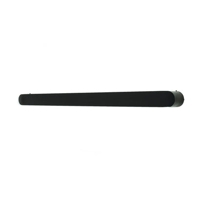 Radiant Single FLAT FACED ROUNDED END Bar NON-HEATED Towel Rails (NH-ASPEN) - Various Widths and Colour Finishes