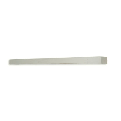 Radiant Single SQUARE Bar NON-HEATED Towel Rail Kits (SBSTR) - Various Widths and Colour Finishes