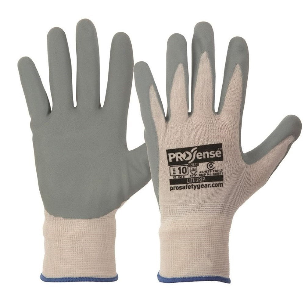 Pro Choice Prosense Lite Grip Gloves - 12 Pairs in 5 Size Options