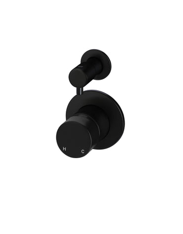 Meir Pinless Handle Round Diverter Mixer - Finish Trim Kit - Various Colour Finishes