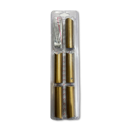 Radiant Full Set of Replacement Round Bar 80mm Brackets & Fixings for RTR Range of Towel Rails - Various Colour Finishes