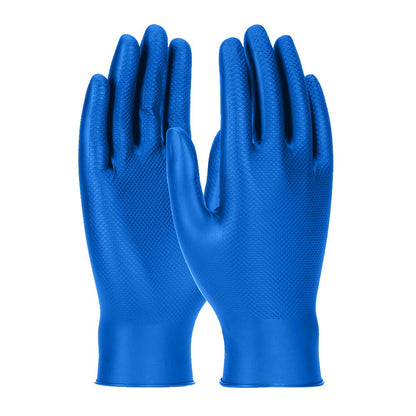GRIPPAZ Food Plus 8mil 30cm Extended Use Gloves - 50 or 500 Pieces in 6 Size Options