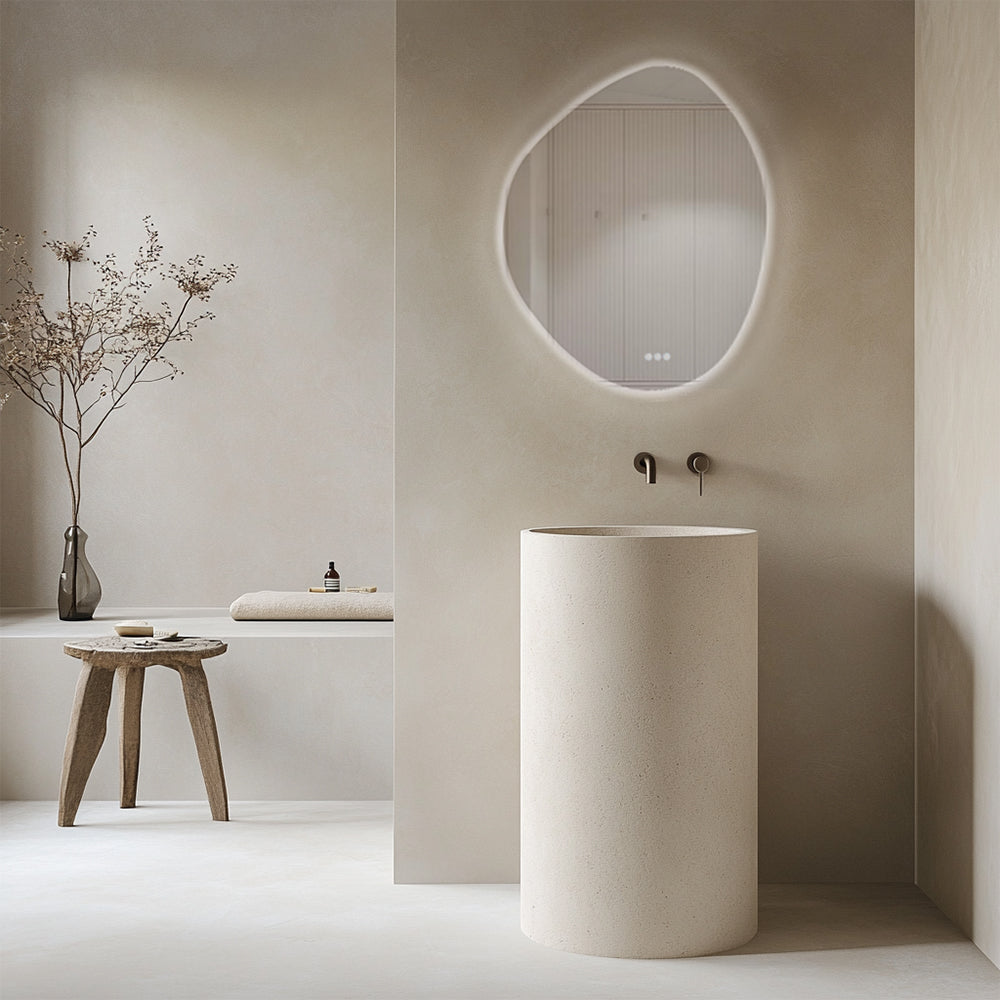 Euro Mirror PEBL Mirror - 700mm x 900mm - Frameless