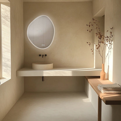 Euro Mirror PEBL Mirror - 700mm x 900mm - Frameless