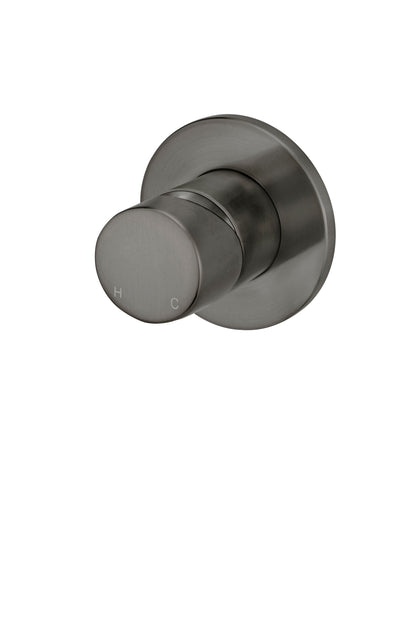 Meir Pinless Handle Round Wall Mixer - Finish Trim Kit - Various Colour Finishes