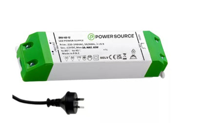 Single 105W Low Voltage Bar Transformer and Low Voltage Transformer Driver