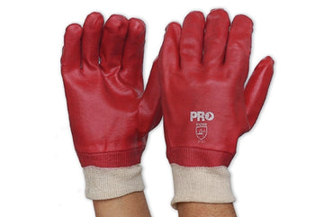 PVC27KW - PVC Knitted Wrist Gloves