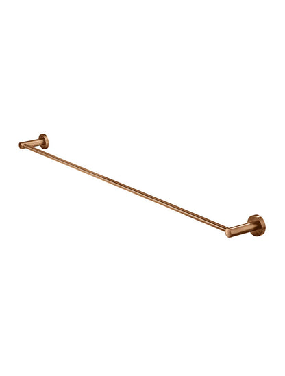 Meir Round Single Towel Rail 900mm - Various Colour Finishes